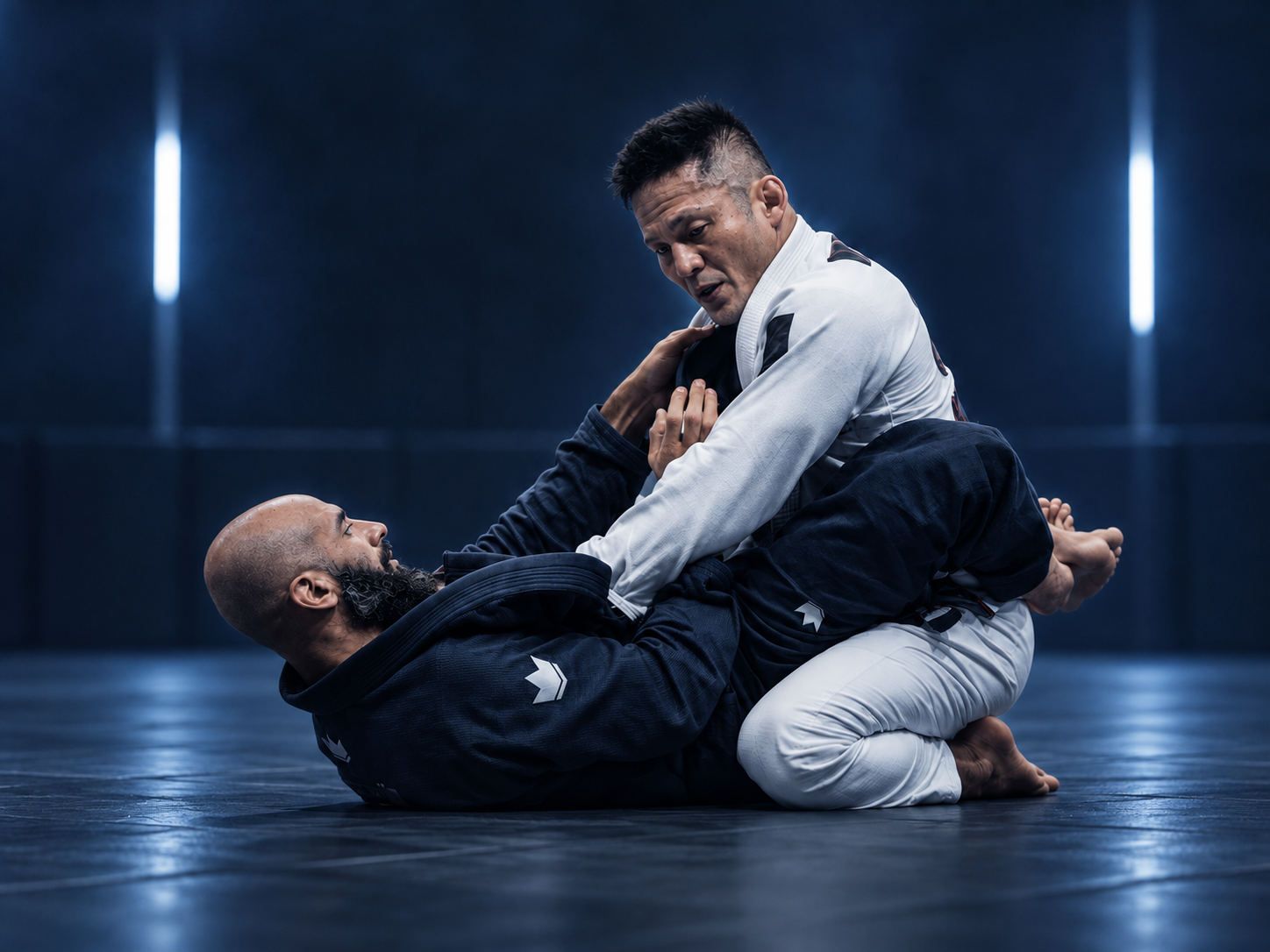 Samir Bensaïd après sa victoire au championnat d'Europe 2024